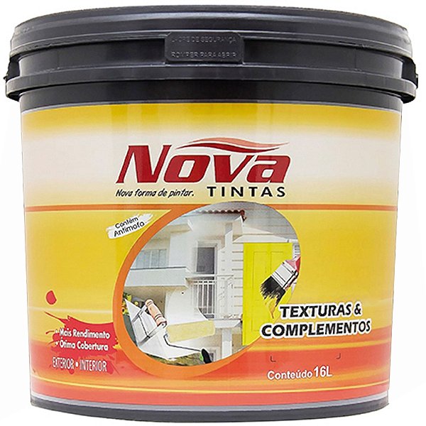 Textura Lisa 25Kg Branco Nova Tintas