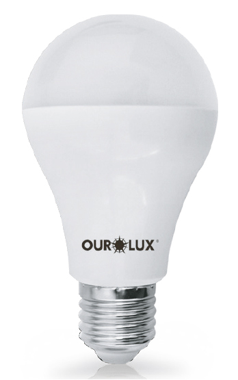 Lampada Led 12W Biv 3000K Luz Amarela Ourolux