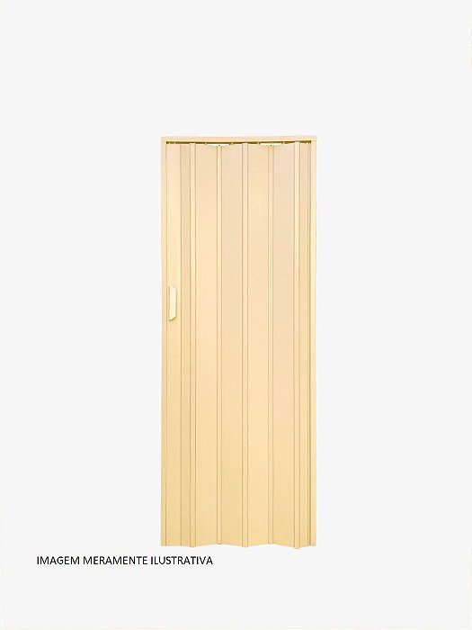 Porta Sanfonada 210X84cm Bege Bariri