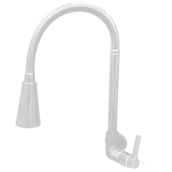 Torneira Cozinha 3068 Parede C29 Conic Cromada Bognar