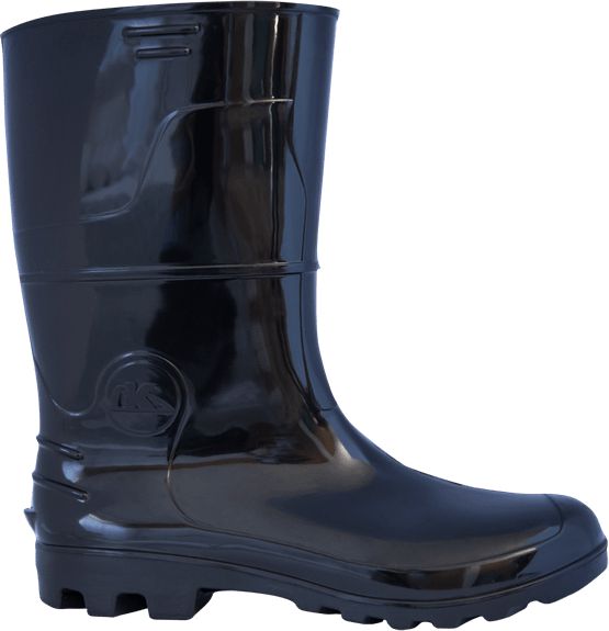 Bota Pvc Cano Medio Preta N°42 Imbiseg