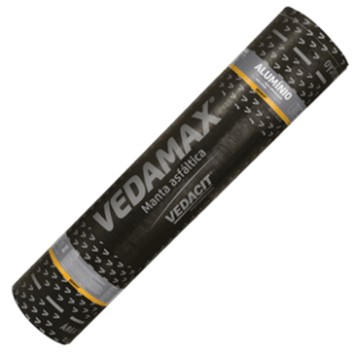 Manta Asfaltica Aluminio 3mm 10M2 Tipo Ii Sem Circulacao Vedacit