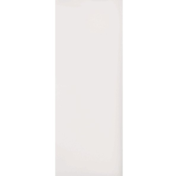 Folha Porta Madeira 210X62 Eucaplac Nucleo Vazado Branco Eucatex