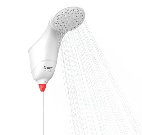 Ducha Sublime Eletronica Branco 220V 7500W Zagonel