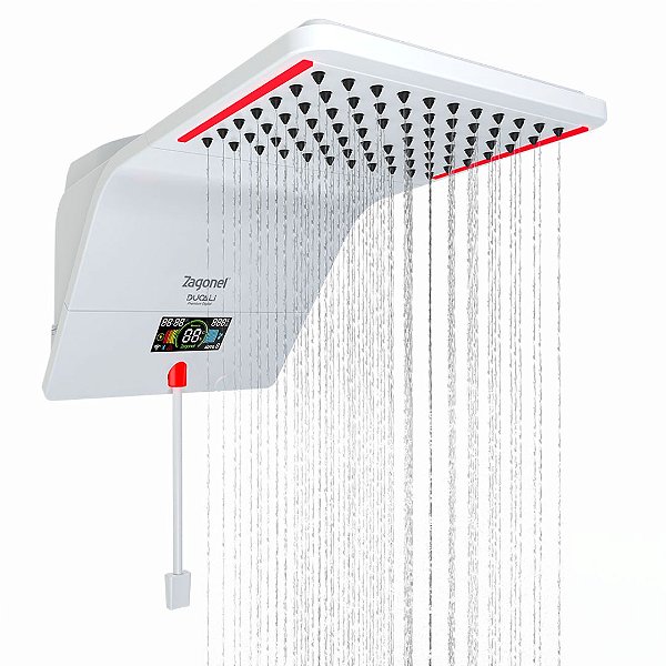 Ducha Ducali Premium Eletronica Branco 220V 7500W Zagonel