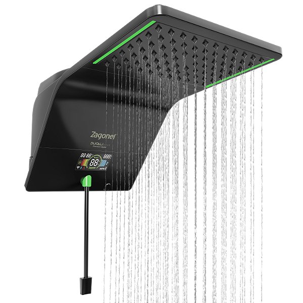 Ducha Ducali Premium Eletronica Black 220V 7500W Zagonel