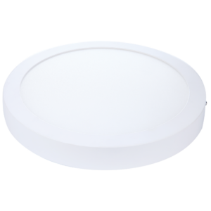 Painel de LED Redondo Sobrepor 24W Amarela 3000K Avant