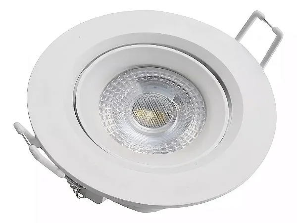 Spot LED Embutir Redondo 12W Amarela 3000K Avant