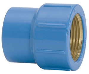 Luva Soldável Bucha Latão 25X3/4 Azul Amanco