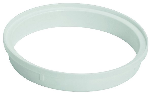 Porta Grelha Redonda 10Cm Branco Amanco