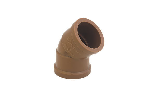 Joelho Soldável 50 45Gr Marrom Krona