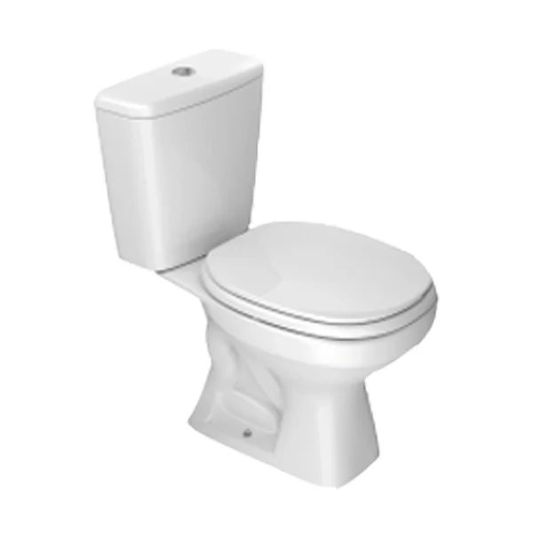 Conjunto Bacia C/Caixa Dual Aspen Branca Deca