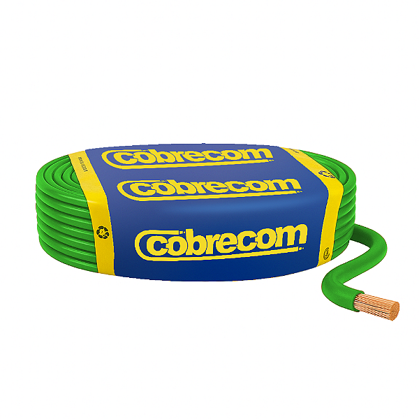 Cabo Flexicom 16.0mm Verde 15mt Cobrecom
