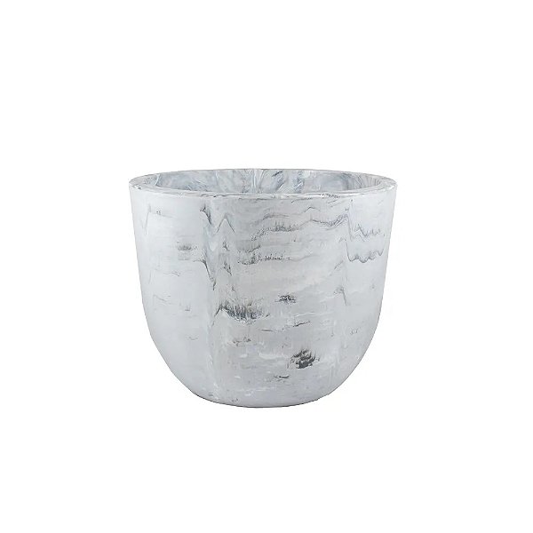 Vaso Plastico Concept Redondo Carrara N1 Japi