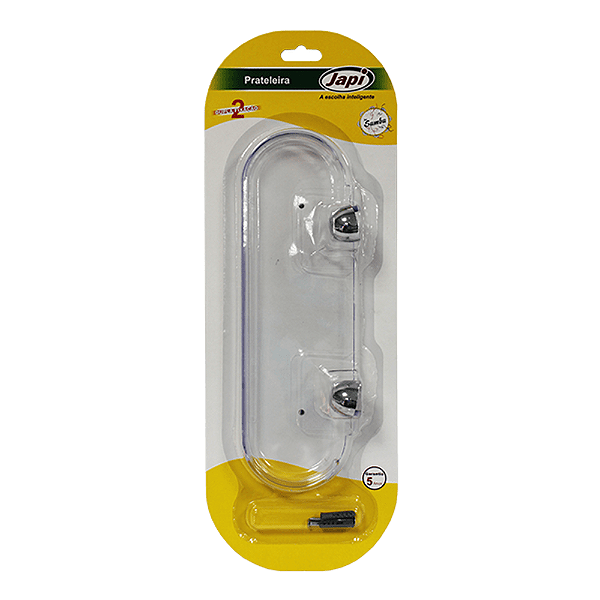 Prateleira Samba Cromado Japi