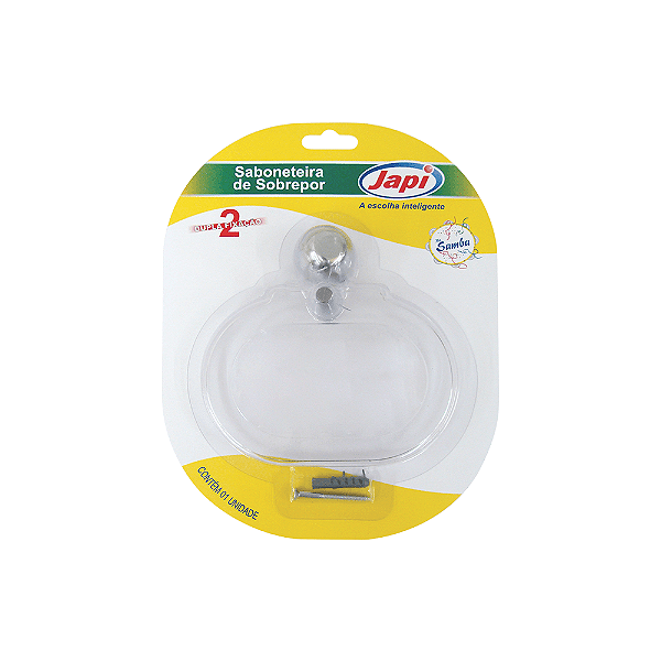 Saboneteira Samba Cromado Japi