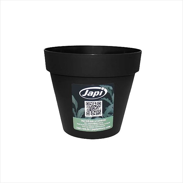 Vaso Plastico Unique Chumbo N12 Japi