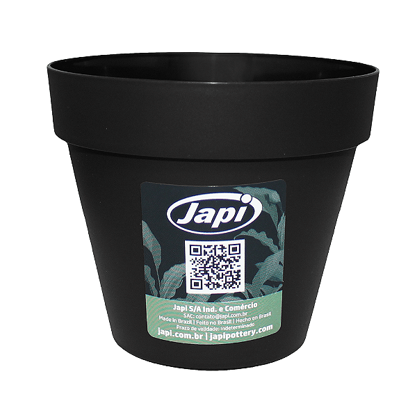 Vaso Plastico Unique Chumbo N16 Japi