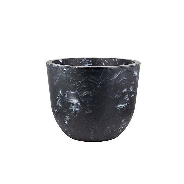 Vaso Plastico Concept Redondo Nero N1 Japi