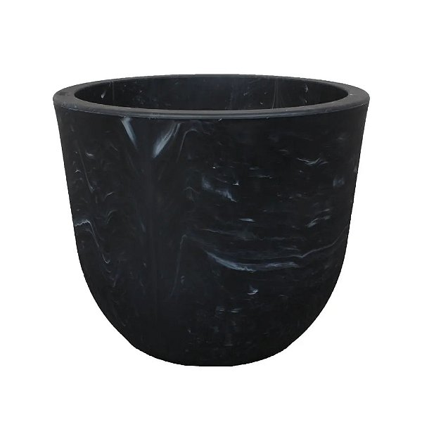 Vaso Plastico Concept Redondo Nero N3 Japi