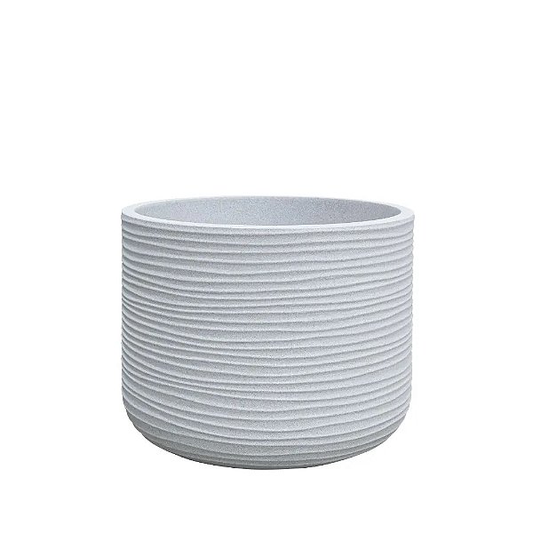 Vaso Plastico Lagoon 33 Off White Japi