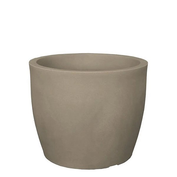 Vaso Plastico Liso 33 Redondo Macchiato Japi
