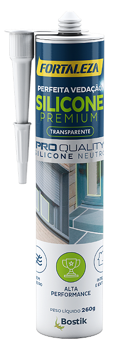 Silicone Neutro Premium 260G Incolor Fortaleza