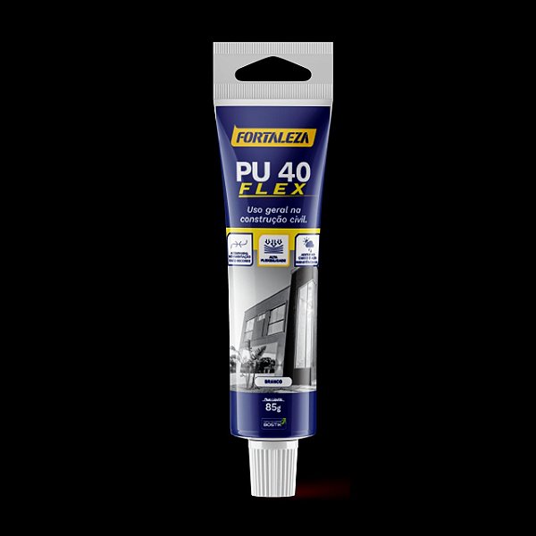 Bisnaga Laminada Pu 40 85G Branco Fortaleza