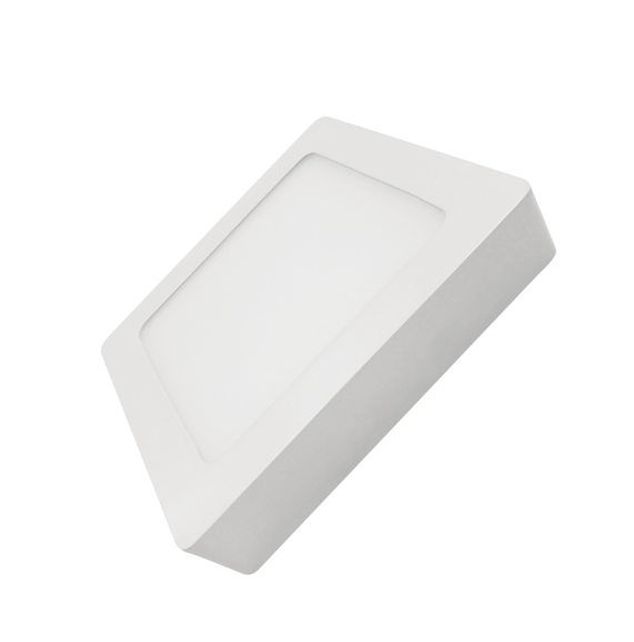 Painel Plafon Led Sobrepor Quadrado 18W Branco 6500K Ourolux