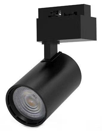 Spot Trilho 10W Preto 3000K Luz Amarela Ourolux