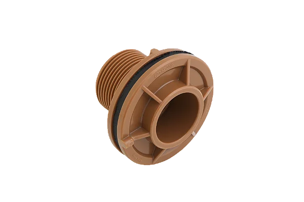 Adaptador Para Caixa D Agua Com Anel Vedação 25 Marrom Krona