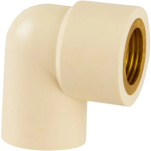 Joelho Transição Ff Super Cpvc 22X1/2 90Gr Amanco