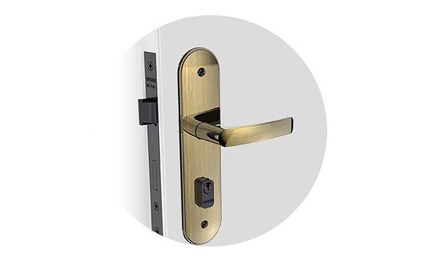 Fechadura Pali Espelho 43 Py53 Antique Bass Externa (B40Xe53) Soprano