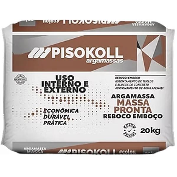 Argamassa Multiplo Uso 20Kg Pisokoll