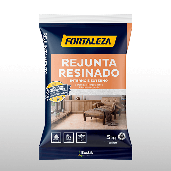 Rejunte 5Kg Porcelanato Branco Fortaleza