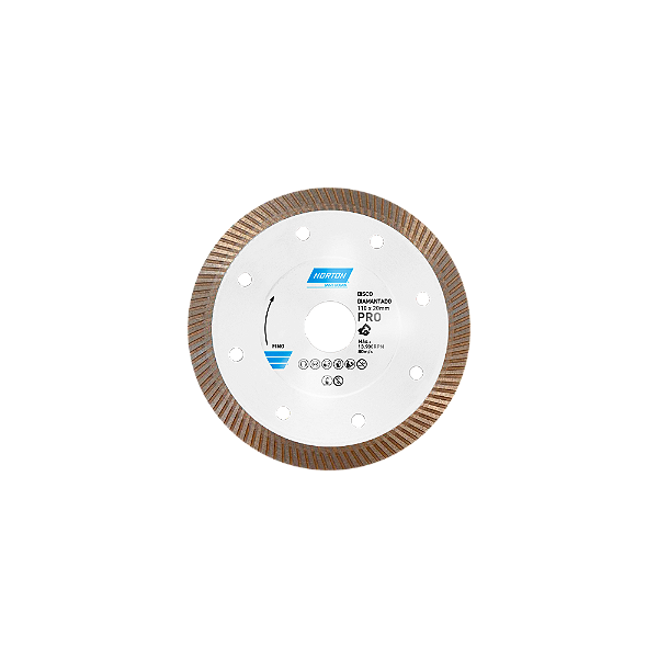 Disco Diamantado Pró Porcelanato 110X10X20mm Norton