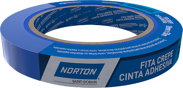 Fita Crepe 18mmx50m Azul Norton