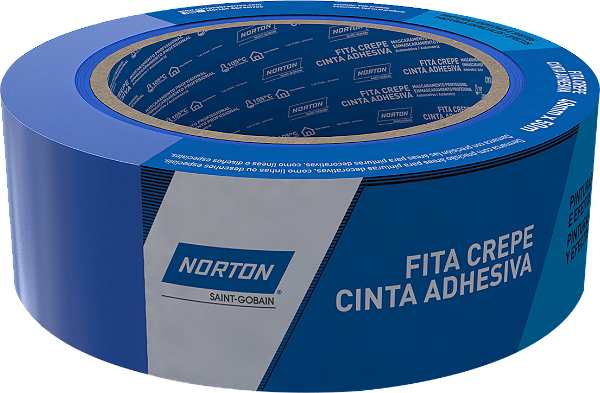 Fita Crepe 48mmx50m Azul Norton