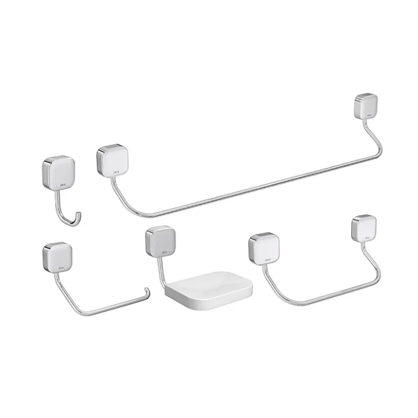 Kit Banhe Cromado Pix 5 Peças Deca