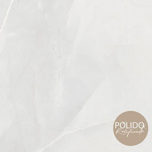 Piso Semi Gres 66X66 Polido Retificado Onix Ice (Lb) Cx2,18 Formigres - cx2,180