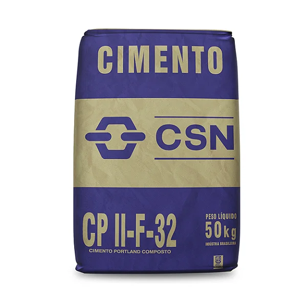 Cimento CPII F 50kgs Csn