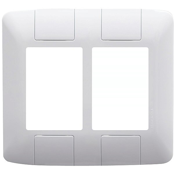 Placa Aria 4X4 6P Tramontina