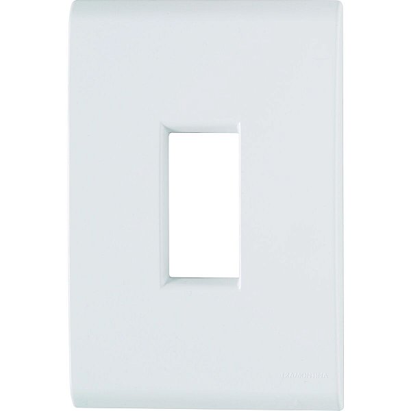 Placa Liz Branco 4X2 1P Vertical Tramontina