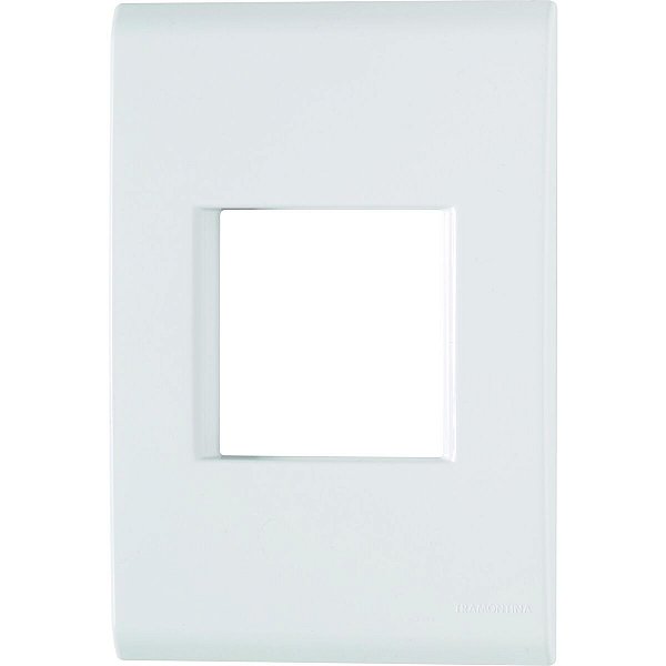 Placa Liz Branco 4X2 2P Junto Tramontina