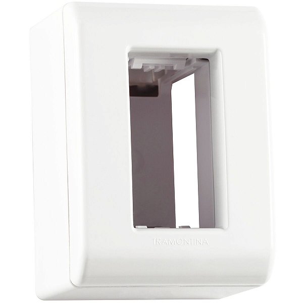 Caixa Liz Flex Branco De Sobrepor 1P Tramontina