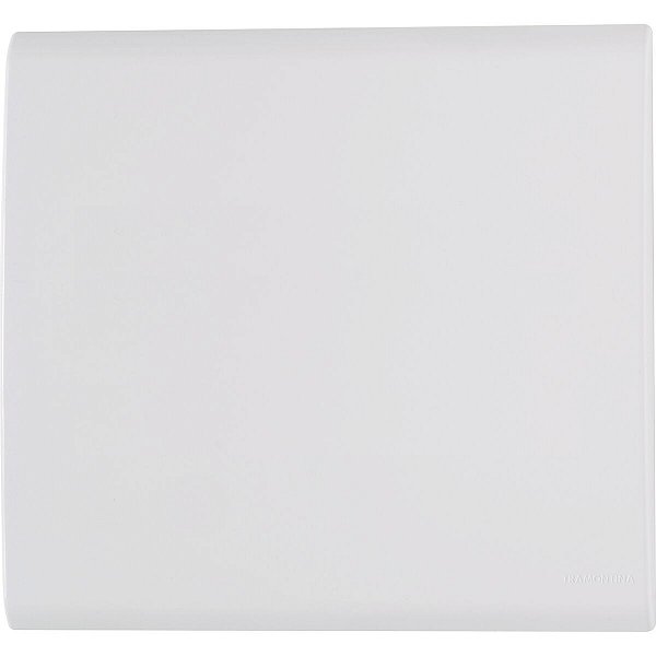 Placa Liz Branco 4X4 Cega Tramontina