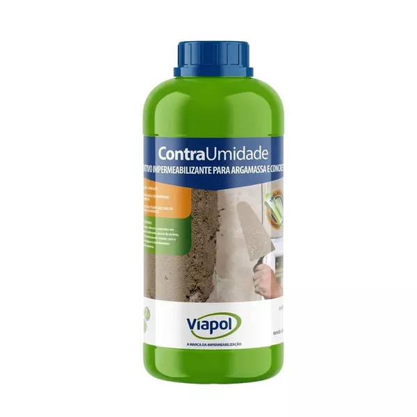 Contra Umidade Aditivo Impermeabilizante 1L Viapol