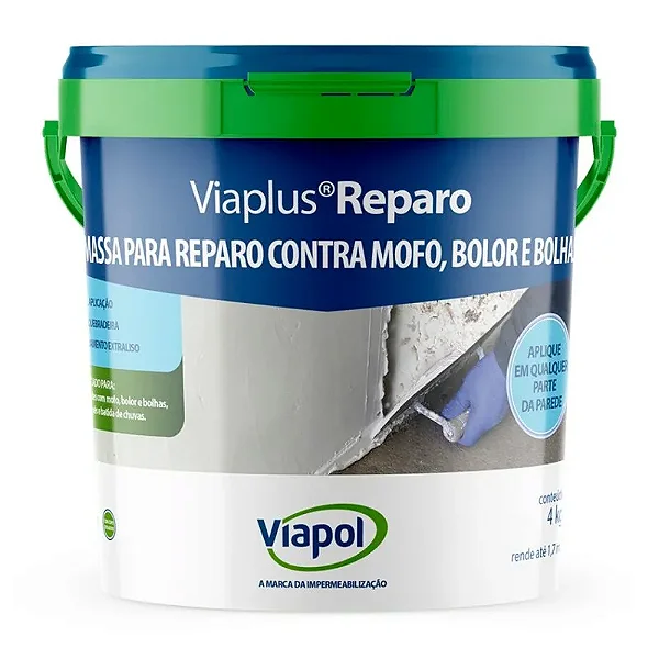 Viaplus Reparo Impermeabilizante 4Kg Viapol