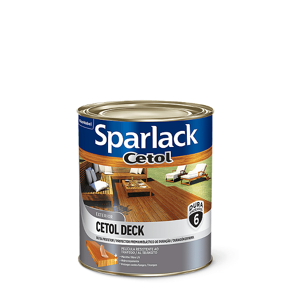 Verniz Cetol Deck 0.9L Natural Sparlack