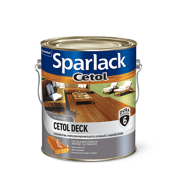 Verniz Cetol Deck 3.6L Natural Sparlack